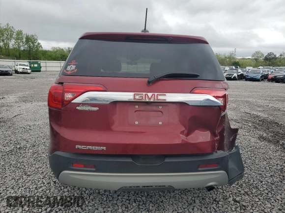 2018 GMC Acadia SLE with VIN 1GKKNKLA2JZ137727, listed as a Copart auction lot 52146765 with 58,857 mi miles and Salvage Title. Bid and sale history available at carsss.com. Image 6.