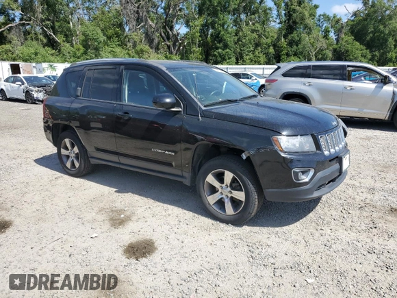 2016 Jeep Compass High Altitude Edition with VIN 1C4NJDEB6GD697021, listed as a Copart auction lot 54332755 with 104,611 mi miles and Salvage Title. Bid and sale history available at carsss.com. Image 4.