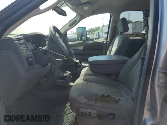 2009 Dodge Ram 2500 SLT with VIN 3D7KS28L49G543573, listed as a Copart auction lot 70029154 with 0 mi miles and Salvage Title. Bid and sale history available at carsss.com. Image 7.