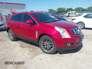 2015 Cadillac SRX Premium Collection with VIN 3GYFNDE31FS573569, listed as a IAAI auction lot 42552734 with 66,360 mi miles and . Bid and sale history available at DreamBid. Image 1.