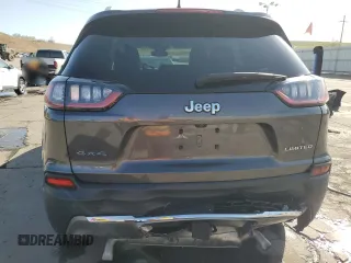 2019 Jeep Cherokee Limited with VIN 1C4PJMDX2KD283474, listed as a Copart auction lot 52799845 with 38,499 mi miles and Salvage Title. Bid and sale history available at carsss.com. Image 6.