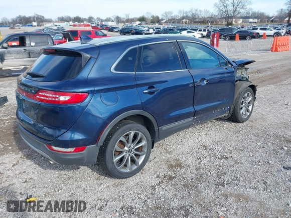 2017 Lincoln MKC Select with VIN 5LMCJ2D94HUL50145, listed as a IAAI auction lot 41620695 with 100,331 mi miles and . Bid and sale history available at DreamBid. Image 4.