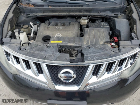 2010 Nissan Murano LE with VIN JN8AZ1MW8AW133297, listed as a Copart auction lot 52242125 with 190,658 mi miles and Clean Title. Bid and sale history available at carsss.com. Image 12.