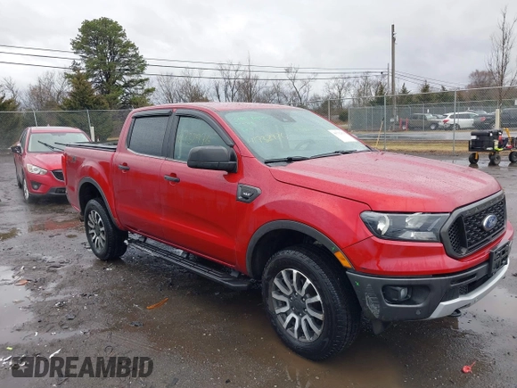 2020 Ford Ranger XL with VIN 1FTER4FH4LLA01154, listed as a IAAI auction lot 41732976 with 56,947 mi miles and . Bid and sale history available at DreamBid. Image 1.
