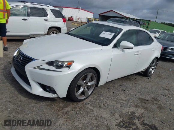 2014 Lexus IS 350 with VIN JTHBE1D26E5001237, listed as a IAAI auction lot 42710851 with 138,242 mi miles and . Bid and sale history available at DreamBid. Image 2.