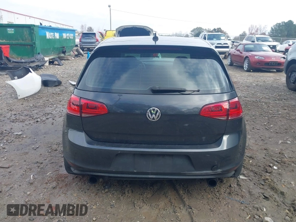 2015 Volkswagen Golf GTI S with VIN 3VW4T7AU9FM041619, listed as a IAAI auction lot 40953140 with 170,200 mi miles. Bid and sale history available at carsss.com. Image 16.