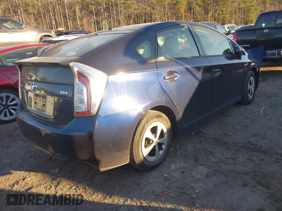 2015 Toyota Prius Four with VIN JTDKN3DU5F1916703, listed as a IAAI auction lot 41370082 with 73,407 mi miles. Bid and sale history available at carsss.com. Image 4.
