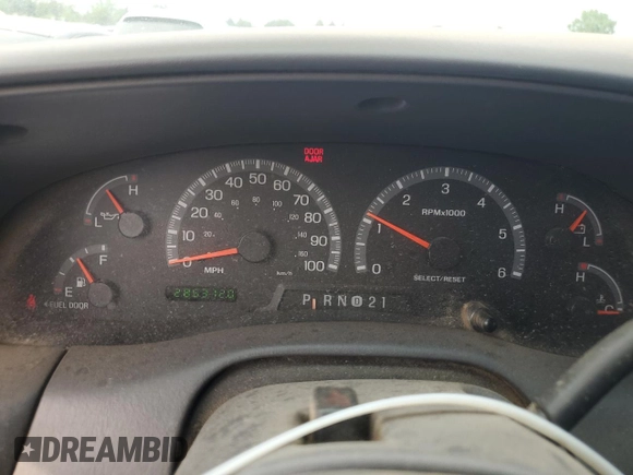 2001 Ford F-150 XLT with VIN 1FTRW08L41KB01407, listed as a Copart auction lot 59446555 with 285,312 mi miles and Salvage title. Bid and sale history available at DreamBid. Image 9.