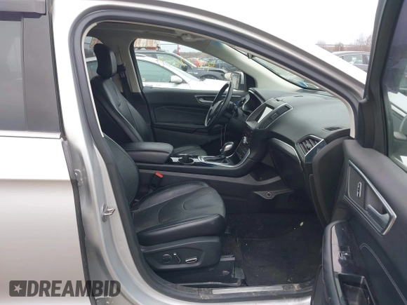 2018 Ford Edge Titanium with VIN 2FMPK4K87JBB55711, listed as a IAAI auction lot 41877010 with 123,391 mi miles. Bid and sale history available at carsss.com. Image 5.