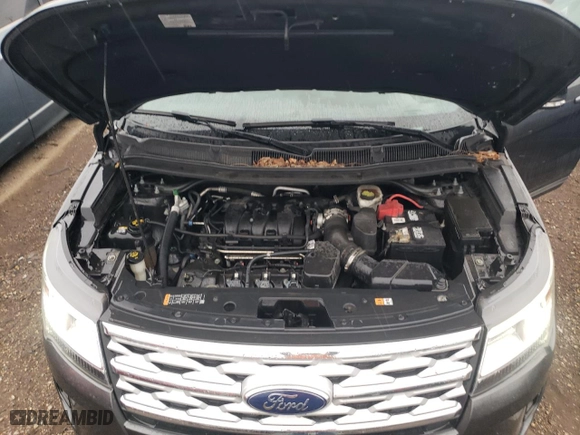 2018 Ford Explorer XLT with VIN 1FM5K8D82JGC49421, listed as a Copart auction lot 64636274 with 205,259 mi miles and Salvage Title. Bid and sale history available at carsss.com. Image 12.
