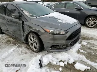 2018 Ford Focus ST with VIN 1FADP3L98JL291877, listed as a Copart auction lot 87465024 with 67,539 mi miles and Salvage Title. Bid and sale history available at DreamBid. Image 11.