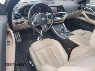 2021 BMW 4 Series M440i xDrive with VIN WBA13AR00MCF97899, listed as a Copart auction lot 50577695 with 23,817 mi miles and Clean Title. Bid and sale history available at DreamBid. Image 8.