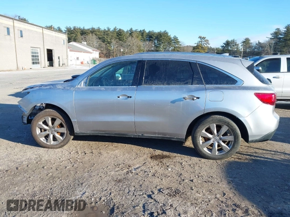 2016 Acura MDX w/Advance with VIN 5FRYD4H93GB014132, listed as a IAAI auction lot 41276323 with 1 mi miles. Bid and sale history available at carsss.com. Image 14.