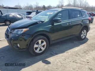 2013 Toyota RAV4 XLE with VIN JTMRFREV1D5009491, listed as a Copart auction lot 52588325 with 128,273 mi miles and Clean Title. Bid and sale history available at carsss.com. Image 1.