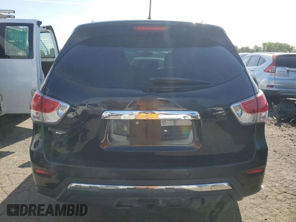 2014 Nissan Pathfinder Platinum with VIN 5N1AR2MM9EC609382, listed as a Copart auction lot 55319085 with 110,652 mi miles and Clean Title. Bid and sale history available at carsss.com. Image 6.