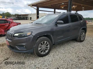 2019 Jeep Cherokee Latitude Plus with VIN 1C4PJMLN8KD123969, listed as a Copart auction lot 54784235 with 119,468 mi miles and Salvage title. Bid and sale history available at DreamBid. Image 1.