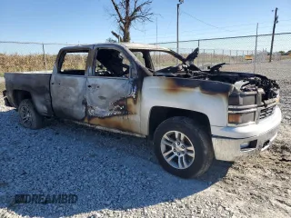 2014 Chevrolet Silverado 1500 LT with VIN 3GCUKREC0EG511844, listed as a Copart auction lot 53271395 with Not Provided miles and Non Repairable. Bid and sale history available at DreamBid. Image 4.