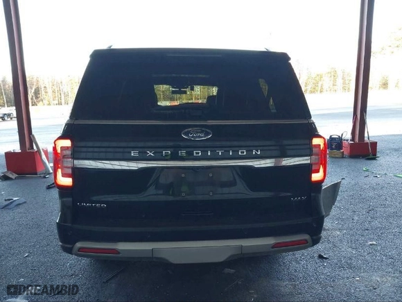2023 Ford Expedition Max Limited with VIN 1FMJK2A88PEA58834, listed as a IAAI auction lot 41375057 with 44,112 mi miles. Bid and sale history available at carsss.com. Image 17.