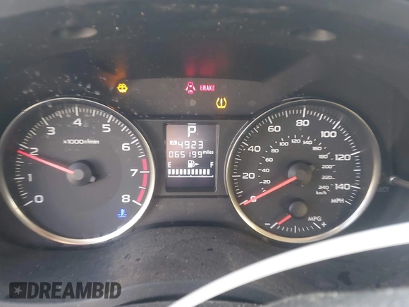 2017 Subaru Crosstrek Premium with VIN JF2GPABC6HH236531, listed as a IAAI auction lot 41590881 with 65,199 mi miles and . Bid and sale history available at DreamBid. Image 16.