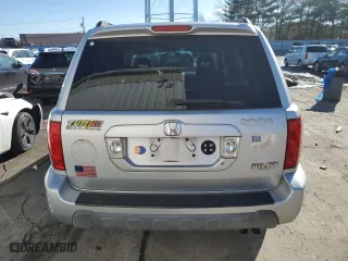 2003 Honda Pilot EX with VIN 2HKYF18543H586149, listed as a Copart auction lot 85657484 with 167,318 mi miles and Clean Title. Bid and sale history available at carsss.com. Image 6.