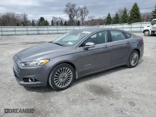 2014 Ford Fusion Titanium Hybrid with VIN 3FA6P0RU5ER145513, listed as a Copart auction lot 52441245 with 183,410 mi miles and Salvage Title. Bid and sale history available at carsss.com. Image 1.