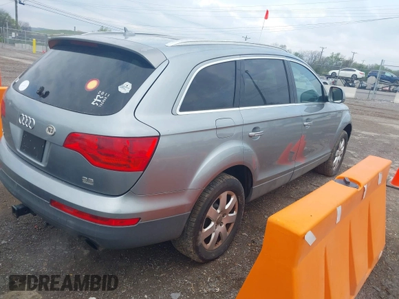 2007 Audi Q7 Premium with VIN WA1BY94L07D076891, listed as a IAAI auction lot 41944191 with 147,019 mi miles. Bid and sale history available at carsss.com. Image 4.