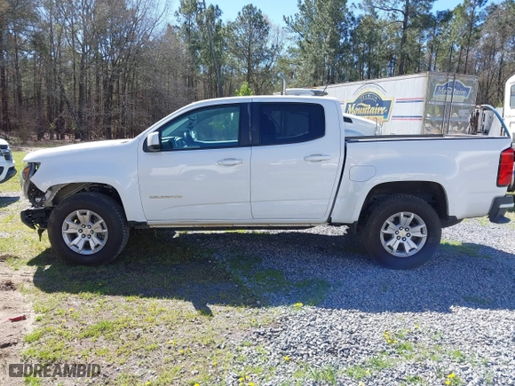 2021 Chevrolet Colorado 2WD LT with VIN 1GCGSCEN6M1163816, listed as a IAAI auction lot 41852906 with 137,009 mi miles. Bid and sale history available at carsss.com. Image 14.