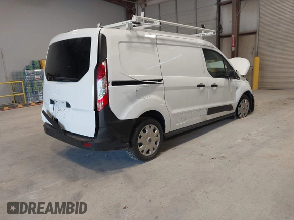 2023 Ford Transit Connect XL with VIN NM0LE7S27P1569645, listed as a IAAI auction lot 42530307 with 49,890 mi miles and . Bid and sale history available at DreamBid. Image 4.