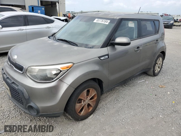 2015 Kia Soul with VIN KNDJN2A28F7162041, listed as a Copart auction lot 65776184 with 126,848 mi miles and Non Repairable. Bid and sale history available at DreamBid. Image 1.