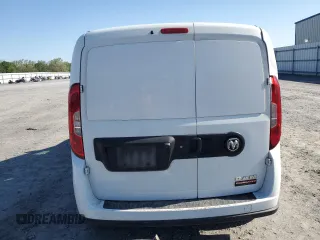 2022 Ram ProMaster City Cargo Tradesman with VIN ZFBHRFAB1N6W65993, listed as a Copart auction lot 51974955 with 55,141 mi miles and Salvage Title. Bid and sale history available at DreamBid. Image 6.