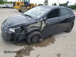 2016 Hyundai Accent SE with VIN KMHCT5AE8GU241668, listed as a Copart auction lot 57667274 with 0 mi miles and Salvage Title. Bid and sale history available at carsss.com. Image 1.