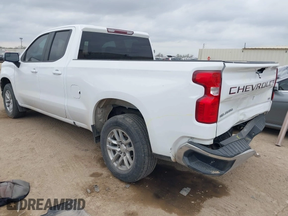 2019 Chevrolet Silverado 1500 LT with VIN 1GCRWCED0KZ224158, listed as a IAAI auction lot 41189137 with 108,854 mi miles and . Bid and sale history available at DreamBid. Image 3.