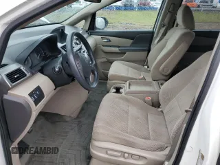2016 Honda Odyssey SE with VIN 5FNRL5H34GB140509, listed as a Copart auction lot 51655735 with Not Provided miles and Salvage Title. Bid and sale history available at DreamBid. Image 7.