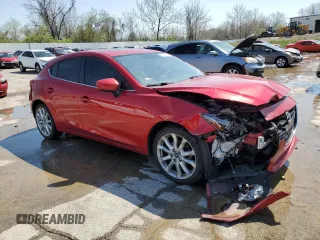 2015 Mazda 3 S Grand Touring with VIN JM1BM1M31F1268906, listed as a Copart auction lot 51821515 with 111,662 mi miles and Salvage title. Bid and sale history available at DreamBid. Image 4.