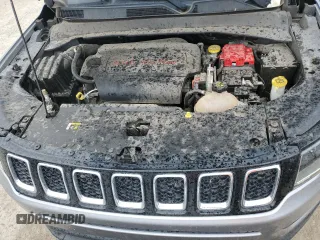 2019 Jeep Compass Latitude with VIN 3C4NJCBB1KT636757, listed as a Copart auction lot 56056115 with 81,847 mi miles and Salvage title. Bid and sale history available at DreamBid. Image 12.