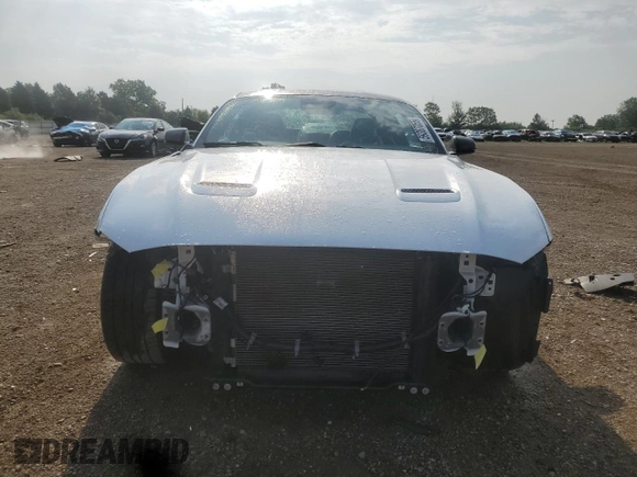 2023 Ford Mustang GT with VIN 1FA6P8CF7P5307172, listed as a Copart auction lot 59307055 with 26,166 mi miles and Salvage title. Bid and sale history available at DreamBid. Image 5.