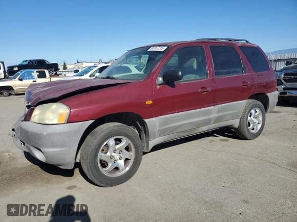 2003 Mazda Tribute DX with VIN 4F2YZ02B63KM48906, listed as a Copart auction lot 88167215 with 153,526 mi miles and Clean Title. Bid and sale history available at carsss.com. Image 1.