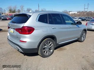 2019 BMW X3 xDrive30i with VIN 5UXTR9C55KLP84948, listed as a IAAI auction lot 41697979 with 107,537 mi miles. Bid and sale history available at carsss.com. Image 4.