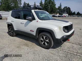 2019 Jeep Renegade Trailhawk z VIN ZACNJBC17KPK47657, wystawiony jako Copart lot #61077265 z przebiegiem 70 478 mil mil oraz Szkoda całkowita • Salvage title. Historia ofert i sprzedaży dostępna na DreamBid. Obrazek 4.