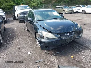 2008 Lexus IS 250 z VIN JTHBK262082079661, wystawiony jako IAAI lot #42170791 z przebiegiem 178 530 mil mil oraz . Historia ofert i sprzedaży dostępna na DreamBid. Obrazek 1.