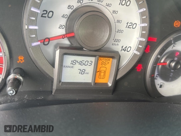 2012 Honda Pilot EX-L with VIN 5FNYF3H55CB018244, listed as a Copart auction lot 52822155 with 184,603 mi miles and Clean Title. Bid and sale history available at DreamBid. Image 8.