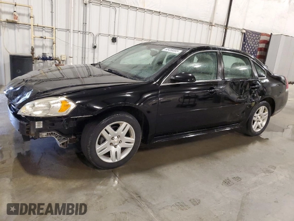 2014 Chevrolet Impala LT with VIN 2G1WB5E31E1149476, listed as a Copart auction lot 60458855 with 99,509 mi miles and Salvage title. Bid and sale history available at DreamBid. Image 1.