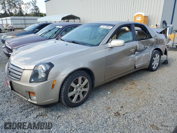 2006 Cadillac CTS with VIN 1G6DP577060129378, listed as a Copart auction lot 73176844 with 90,923 mi miles and Salvage Title. Bid and sale history available at carsss.com. Image 1.