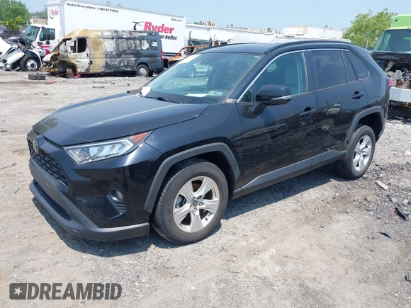 2021 Toyota RAV4 XLE with VIN 2T3P1RFV4MC255062, listed as a IAAI auction lot 42371268 with 34,285 mi miles and . Bid and sale history available at DreamBid. Image 18.