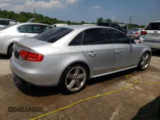 2011 Audi S4 Prestige with VIN WAUKGAFLXBA092434, listed as a Copart auction lot 63314974 with 125,090 mi miles and Salvage Title. Bid and sale history available at carsss.com. Image 3.
