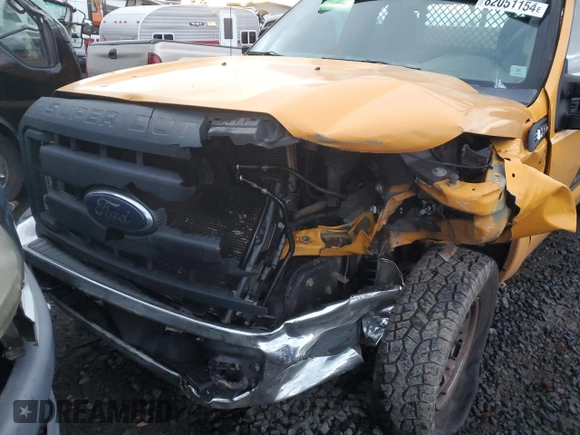 2013 Ford F-250 XL with VIN 1FTBF2A66DEB64948, listed as a Copart auction lot 82051154 with Not Provided miles and Salvage Title. Bid and sale history available at DreamBid. Image 11.