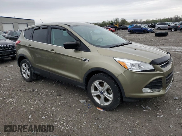 2013 Ford Escape SE with VIN 1FMCU0GX2DUC45476, listed as a Copart auction lot 51909325 with 91,185 mi miles and Salvage title. Bid and sale history available at DreamBid. Image 4.