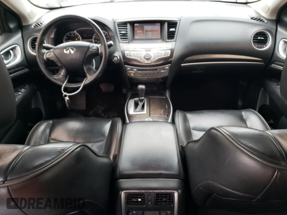 2015 Infiniti QX60 with VIN 5N1AL0MN4FC555537, listed as a Copart auction lot 43863275 with 113,159 mi miles and Salvage Title. Bid and sale history available at carsss.com. Image 8.