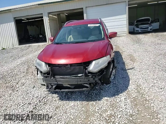 2016 Nissan Rogue S with VIN KNMAT2MTXGP653061, listed as a Copart auction lot 52374665 with 140,219 mi miles and Salvage Title. Bid and sale history available at carsss.com. Image 15.