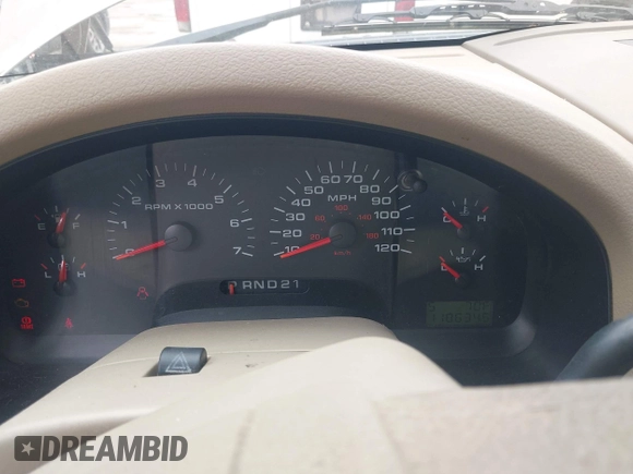 2005 Ford F-150 XLT with VIN 1FTPX14575NA05423, listed as a IAAI auction lot 42365484 with 118,634 mi miles and . Bid and sale history available at DreamBid. Image 7.
